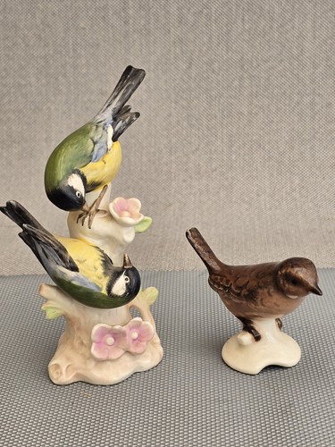 Vintage goebel bird figurines - goebel,
