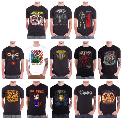 Official anthrax shirt all - official, t