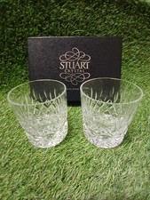 Pair stuart crystal - pair, of