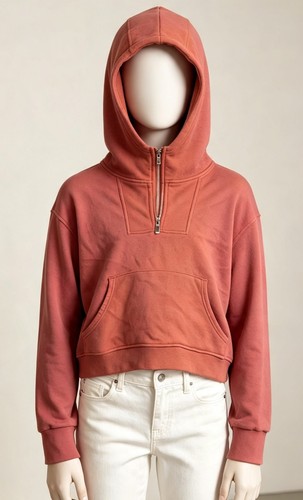 Primark cropped half - primark, half‑zip