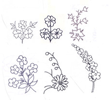 Embroidery Transfer Iron On 6