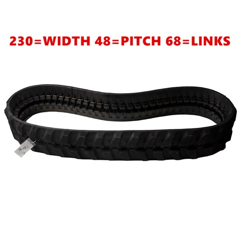Rubber track for - rubber,