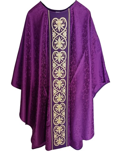 New purple gothic chasuble - gothic,