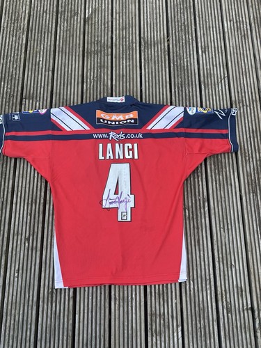 Salford reds match worn - reds,