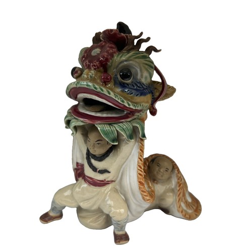 Chinese lion dragon dance - 6",