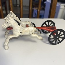 Vintage Cast Iron Horse Drawn