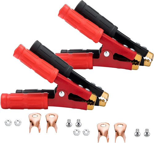 Crocodile jump lead clamps - jump,
