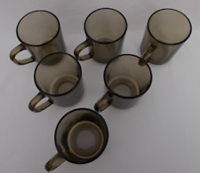 VINTAGE ARCOROC BROWN SMOKED