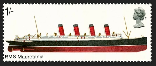 Rms mauretania illustrated - mauretania,