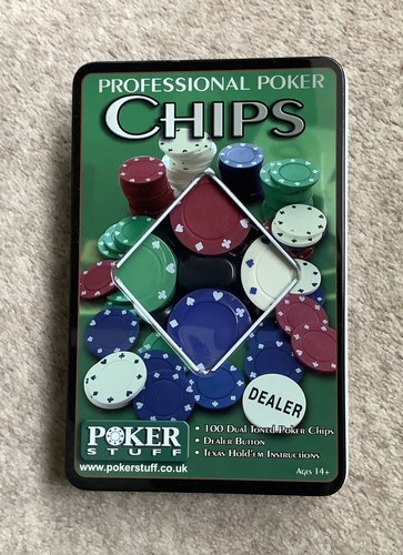 New professional poker chips - poker,