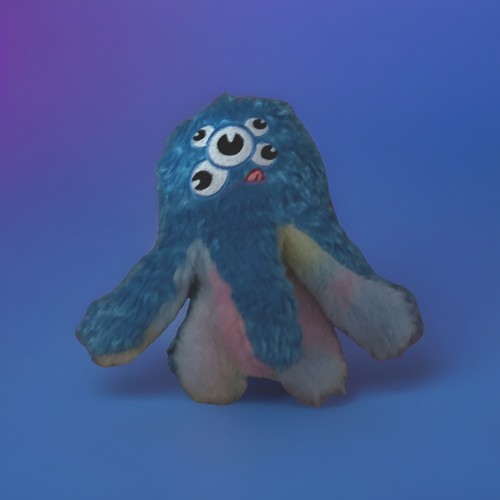 Blue octoplus - blue,