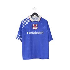 1995/96 YORK CITY Vintage Admiral Away Football Shirt (L)
