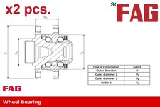 REAR WHEEL BEARING HUB 713