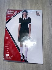 WICKED COSTUMES ADULT CREEPY SCHOOL GIRL  DRESS COSTUME FOR HALLOWEEN