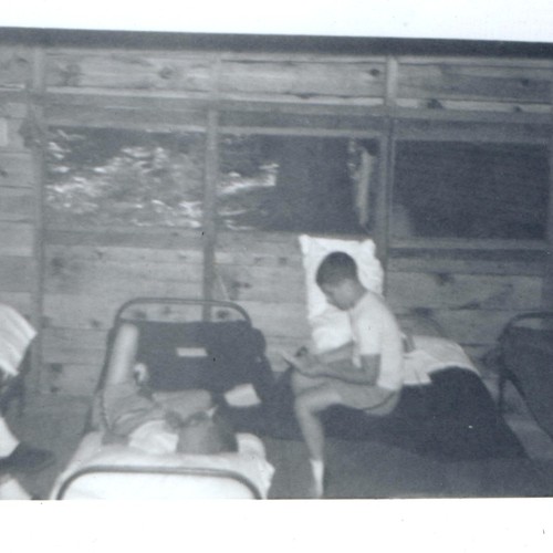 1960 camp cabin - id'd, beds