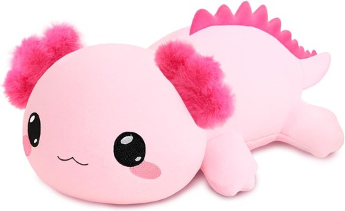 Weighted axolotl plush large - weighted, plush,