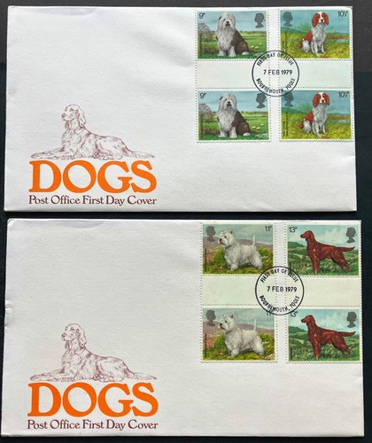 1979 dogs stamps - stamps, fdc’s
