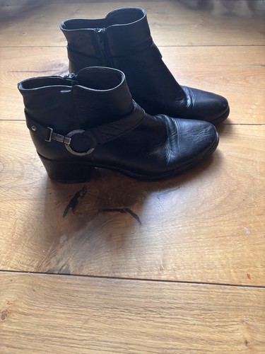 Vintage black leather gothic - vintage,