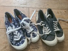 Bundle Rocket Dog Navy Trainers Sneakers Floral UK 5 And 6
