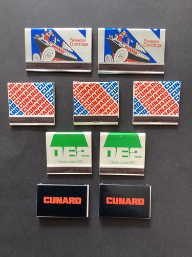 Cunard qe2 match boxes - match, boxes/books