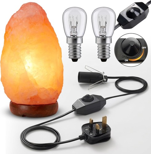 Himalayan pink salt lamp - himalayan,