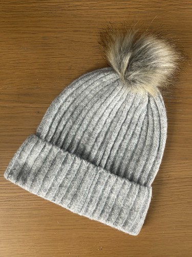 Grey primark pom - grey, beanie