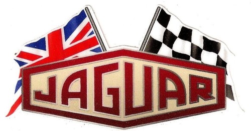Jaguar flags laminated vinyl - jaguar,