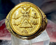 Masonic Ring SZ 10 Sterling