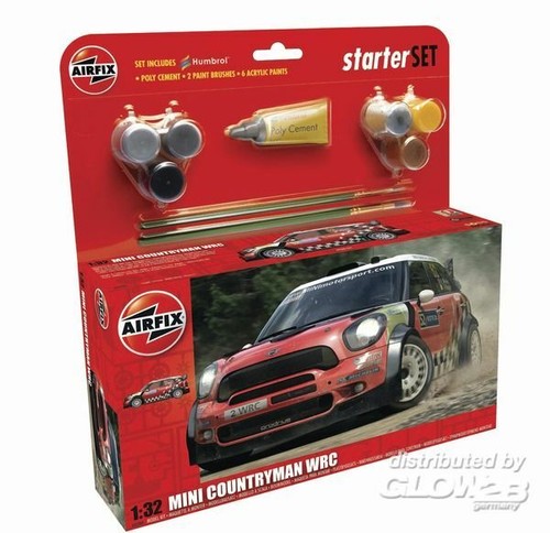 Airfix mini countryman wrc set - wrc,