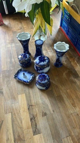 Vintage flow blue - flow,