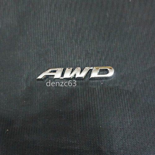 Silver small awd - 1x, chrome