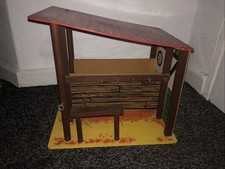 Vintage SIO Wooden Western