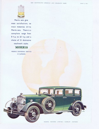 Morris motor cars cowley - motor,