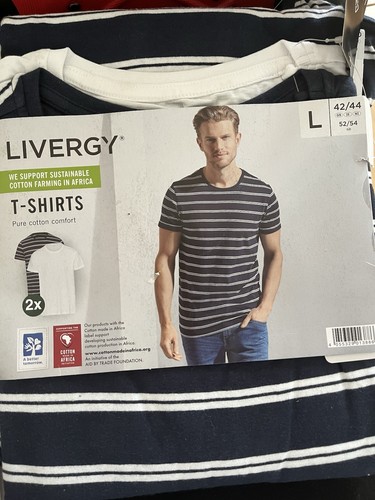 Livergy men pack breton - men’s, 2-pack