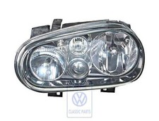Genuine VW Golf R32 GTI Rabbit Variant Frontlight left black chrome 1J2941017G