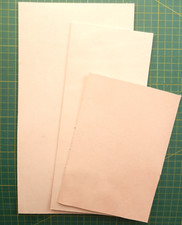 1.5MM THICK NATURAL VEG TAN CRAFT LEATHER TOOLING HIDE VARIOUS SIZE OFFCUTS