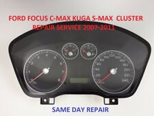 FORD FOCUS CMAX KUGA SMAX INSTRUMENT CLUSTER SPEEDOMETER DASH REPAIR 2007 - 2011