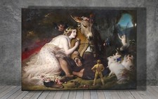 Edwin Landseer  Midsummer Night's Dream FAIRY ELF CANVAS PAINTING ART PRINT 2182