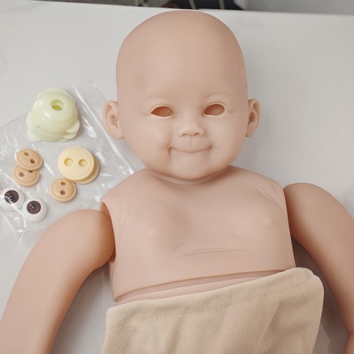 Smiling unpainted reborn - 28'',