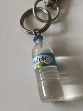 Volvic Water Bottle Keyring Funny Novelty Keychain Birthday Gift Christmas