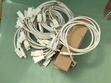 Job lot Brackenheath 3 lights c/w mains lead &plug, mains leads &connector leads