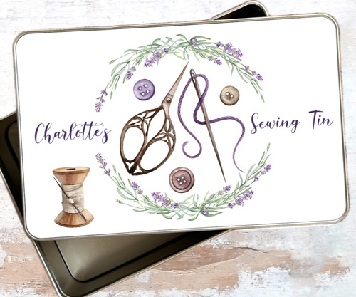 Lavender personalised metal - lavender,