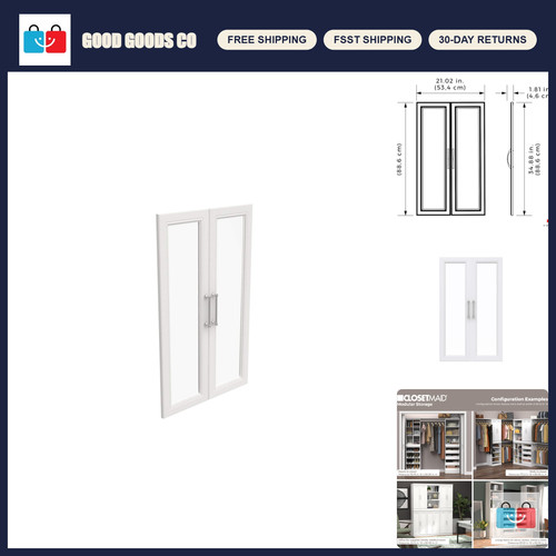 Modular closet organizer set - closet,
