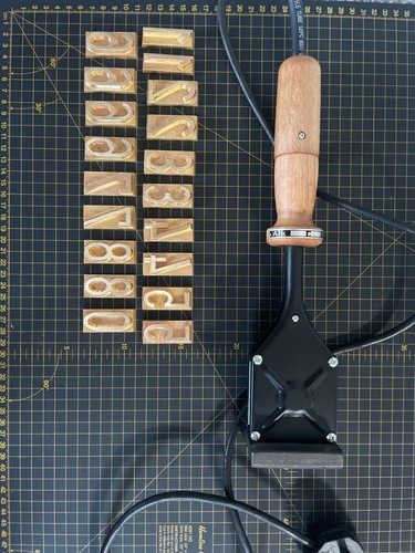 Electric branding iron - electric, 2"