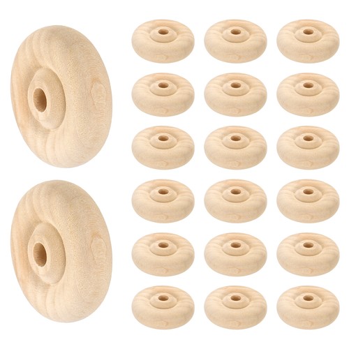 Slab wooden wheels - 1-1/2", dia