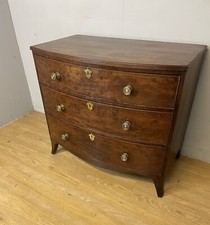 Regency bow front three height