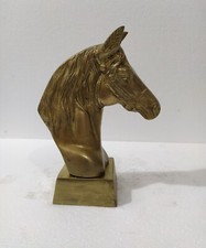 Horse Head Metal Statue Book