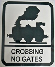 crossing no gates plaques