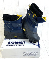 Khombu Footwear For The Elements Snow Boots Boys UK 3 Black & Blue