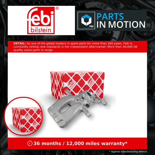 Brake caliper rear - rear, 181544